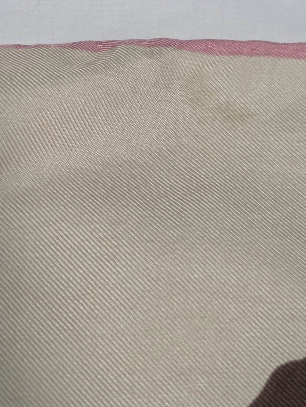 Vintage Rene Chantal Silk Printed Scarf